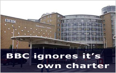 BBC ignores its own charter